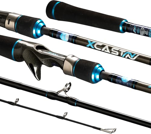GUNKI Canne Jigging X'Cast Slow Jig C 195Xxh - 195cm - 142g - P.90-200/Max230g - Enc.149cm - 44938