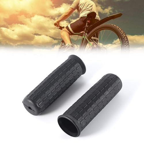 Gummigriffe Für Schubkarre,Gummigriffhülse,2 STK Schubkarrengriffe,Innendurchmesser 30mm,Schubkarren Universal Griffe Rundrohre Schwarz Ersatzgriffe Gummi Karrengriff,Lenkergriffe Fahrrad Aus Gummi