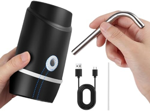 Buerfu Water Bottle Pump Electric,Water Pump for 5 Gallon Jug - USB Charging Drinking Fountain Pumping Tool Portable for Travel