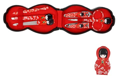 NIYANGLE Maniküre-set Aus Edelstahl Mit Cartoon-design Nagelknipser-set Für Reise Und Salon Inklusive Nagelpflegewerkzeugen Für Hand Und Fußpflege