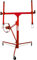 lève-plaques de plâtre XXL TEENO,Plateforme élévatrice inclinable,Aide de montage de panneaux en placoplâtre,capacité de charge max. 68 kg,Hauteur 140-325 cm, 3 Roues avec Freins de Stationnement