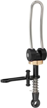 Abrazadera de de sillín de scooter, clip de tubo de asiento de repuesto de liberación rápida para bicicleta, accesorio de conducción de diseño ligero, piezas de repuesto para scooter para abuelo