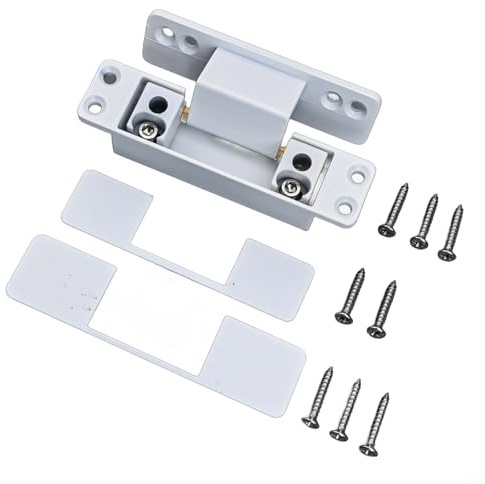 Charnières Invisibles en Aluminium élégantes adaptées à diverses Applications en Bois s'intègrent Parfaitement au Design (Blanc) (Blanc)