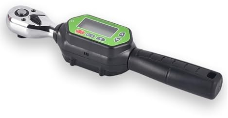 Chiave A Bussola. Chiave dinamometrica digitale da 0,3–100 Nm, chiave dinamometrica elettronica preimpostata regolabile con cicalino e LED, precisione ±2% .Set Chiavi A Bussola(0.9-30N.m(1/4))