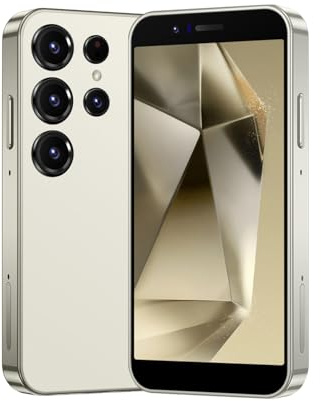 CatCalls Mini Smartphone Entsperrt 4G Handy, 3.0 Zoll, 32GB Erweiterbar bis zu 128GB, Dual SIM Dual Kamera, Android 10.0, Unterstützung WiFi Bluetooth Backup Telefon (S25mini-Grey)