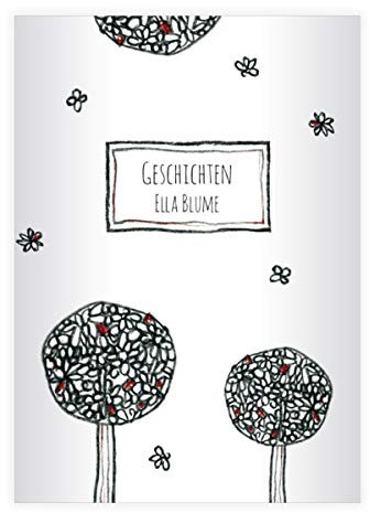Kartenkaufrausch 2 personalisierte schöne Doodle DIN A4 Schulhefte, Schreibhefte mit Bäumen, Lineatur 27 (liniertes Heft 16 Blatt/32 Seiten) Notizheft, Kladde für Schule, Universität, Büro
