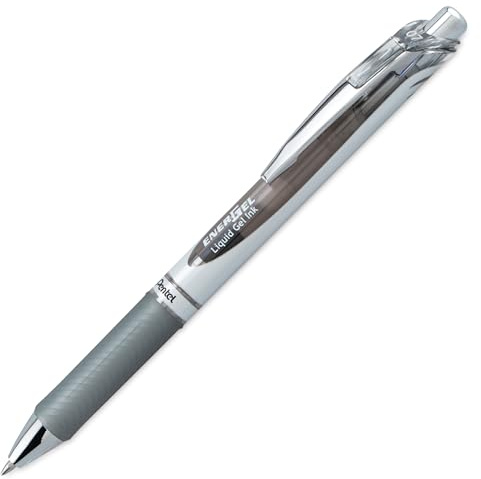 Pentel EnerGel Xm 0.7mm Rollerball - Grey