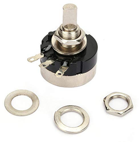 FTVOGUE RV24YN20F Hochgenaues Kohlenstofffilm-Potentiometer, 5K Widerstand, 2W Nennleistung, Einzelkreis-Drehregler