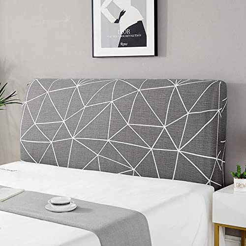 Kopfteilbezug,Bunte Gemalt Muster Bettkopfteil Hussen Cover Bett Staubhülle Staubdicht Schutzhülle Stretch-Bett-Kopfteil-Bezug für Schlafzimmer Gepolsterte Bettköpfen Dekor,Geeignet für 140cm-170cm