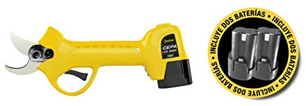 GARLAND CEPA 130SBW-V22 - Tijera de poda eléctrica 16,8V, apertura 20–30 mm, 2 baterías 2,6Ah incluidas, sistema anticorte NCD