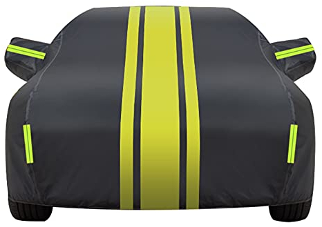 Autoabdeckung für Mini Cooper S Cabrio One Cooper Autoabdeckung wasserdichte Staubschutz Winddichte Abdeckungen Staubdicht Wasserdicht Autohülle(Color:11,Size:Cooper S)