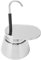 Cafetera Moka, Cafetera de Acero Inoxidable, Cafetera Ligera y Portátil para Café Espresso, Fácil de Usar y Limpiar, 200 ml, para Hogar, Oficina y Acampada