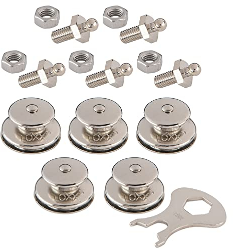 New Marine LOXX Set 5 STK. Oberteile + Gewindeschrauben M5x10 + Schlüssel