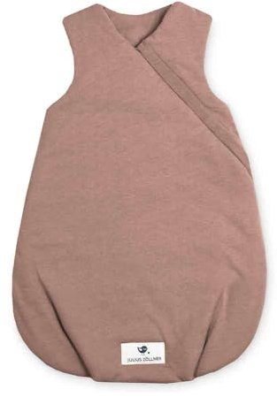 Julius Zöllner - Babyschlafsack Moon Jersey - 2.5 TOG - uni - OEKO-TEX Standard 100, Farbe:tan, Größe Schlafsack:50/56 (0-2 Monate)