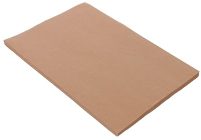 BQLZR Lot de 100 feuilles de papier sulfurisé non blanchi pour friteuse à air comprimé 20 x 30 cm