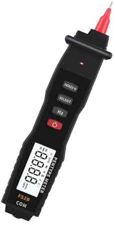HOMSFOU Multimeter Automatisch Mit Hoher Genauigkeit Digital Testwerkzeug Mit Stift Design Elektronisches Messgerät Für Reparaturen Messgeräte Mit Silikonisolation Geeignet Für Moderne