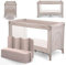 KikkaBoo So Gifted, Culla da Campeggio e da Viaggio, Lettino, fino a 15 kg, Parco Culla 120 x 60 cm, 1 Livello, Pieghevole, Leggero, Portatile e Compatto, Borsa da Trasporto, Beige