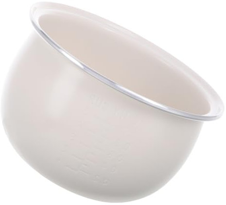 Cabilock Cuve De Cuiseur à Riz Céramique Insert Intérieur Remplacement pour Cuisson Électrique Pot pour Porridge Soupe Yaourt