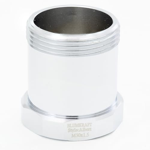 BLUMKRAFT Metalladapter für Albert Heizkörper M30 x1.5 (Prototype) auf M30 x 1.5 für Thermostat/Thermostatkopf M30x1.5 männl.
