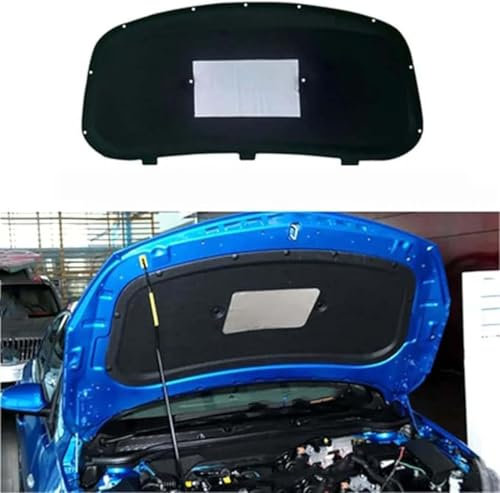 SPYMX Coussin d'isolation phonique pour Capot Avant de Voiture, pour Seat Leon 2013-2016 SC, Housse insonorisée en Coton, Accessoires extérieurs