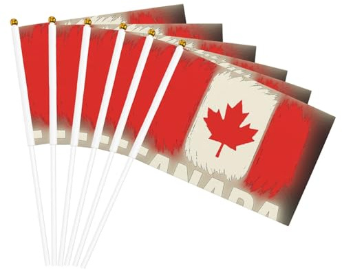 Drapeau du Canada imprimé facilitation drapeau léger défilé décoration maison événements utilisation polyvalente