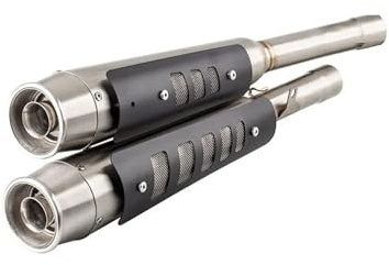 Tubo scarico motocicletta Per Triumph Per Scrambler 900 2017-2025 Scarico Scrambler Marmitta Slip On Silenziatori Sistema Di Scarico Per Moto(B)