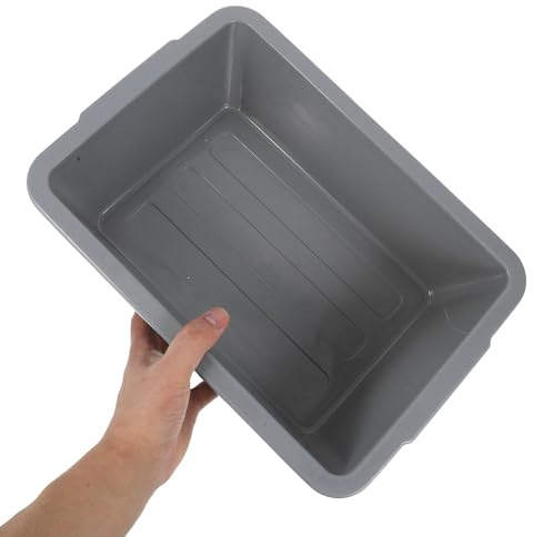 SOIMISS Bandeja Recogida Aceite Motor de Plástico Grueso Resistente Bandeja Drenaje Aceite Coche para Limpieza Compatible con Varios Modelos Evita Derrames y Protege Ambiente