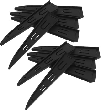 Uonlytech 10 Piezas Protector de Funda para Cuchillos de Chef Funda de Plástico para Cuchillo para Uso Cocina Profesional y Restaurante