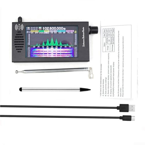 for dsp Shortwave Radio Receiver with IPS Screen - SSB CW AM for fm HAM World Band Portable Digital Demodulation 140x74mm