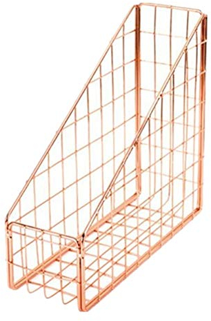 Stehsammler Zeitschriftensammler Schreibtisch Organisatoren Papier Lagerung Veranstalter Papier Veranstalter Büro Veranstalter Lagerung Rosegold