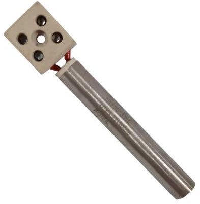 Bougie, résistance d'allumage avec pince céramique L. Diamètre : 80 mm. 12,5 mm, 250 W. Pour poêles ARCE, EUROFIAMMA chaudières, brûleurs