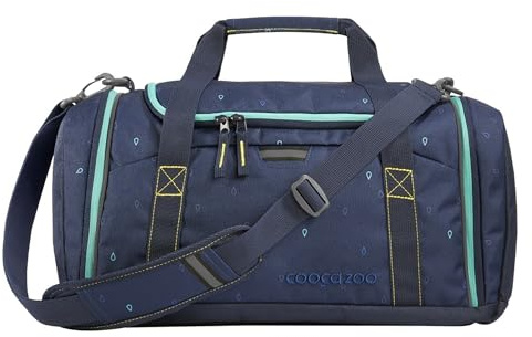 coocazoo Sporttasche, Hauptfach, Nasswäschefach, Seitentasche, Reflektoren, 20 Liter, ab der 3. Klasse