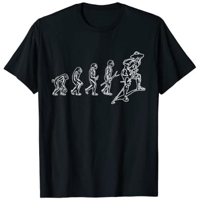 T-shirt scout avec inscription « Evolution of a Scout » T-Shirt