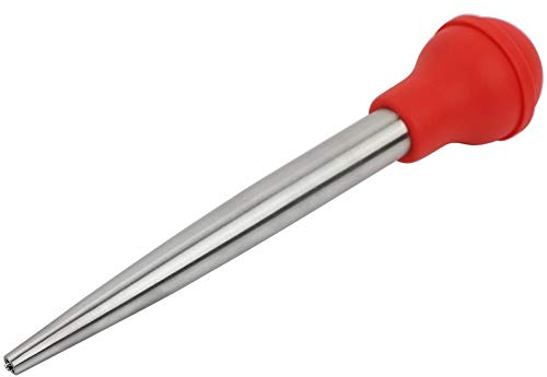 Basting Syringe Baster 28×7×7 Stainless Steel Turkey Tool Marinade Seasoning Injector Kitchen Flavour Syringe Basting Pump