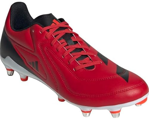 adidas Ramponi ibridi Rugby RS15 - Terreno Grasso (SG), rosso, 42 EU