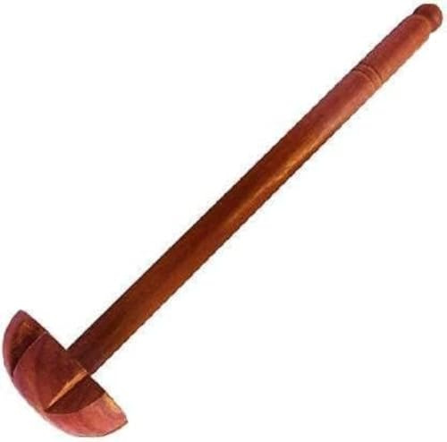 BishtHub Potato Masher Wooden Masher Crusher Potato Ricer Hand Masher Cookware Item Kitchen Tools Gift Item- 13 Inch Length