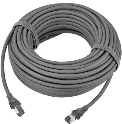 Bingfu Cavo Prolunga Rricambio per Starlink V3 Gen3 Parabola Satellitare - Trasmissione ad Alta Velocità e Cavo di Prolunga Anti-interferenza Migliorato per Starlink Gen 3, 22.8 Metri