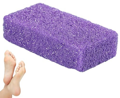 Pietra pomice del piede - Rimozione calli/calli per piedi, talloni e palmo - Lima per piedi per pedicure a 2 lati, raschietto per piedi per la riparazione del tallone screpolato, cura della salute dei