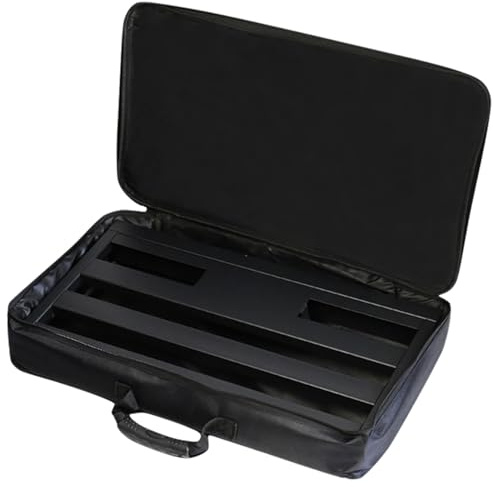 Artibetter Große Wasserdichte Effektgerät-aufbewahrungstasche Aus Oxford - Portable Schutztasche Mit Reißverschluss, Transporthülle in Schwarz Für Musiker Und Performer