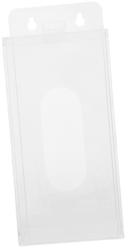 TIDTALEO Glove Storage Box for Gloves Wall Mount Acrylic Design for Laboratory Workshop Use Includes