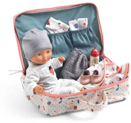 Poupée Vanille et sa Valise - Djeco