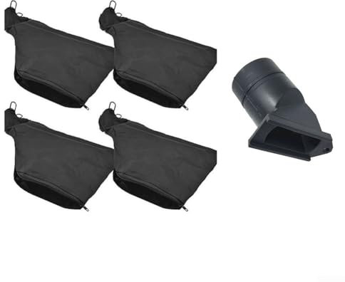 Lot de 4 sacs à poussière pour scie à onglets avec fermeture éclair pour un nettoyage facile (B)