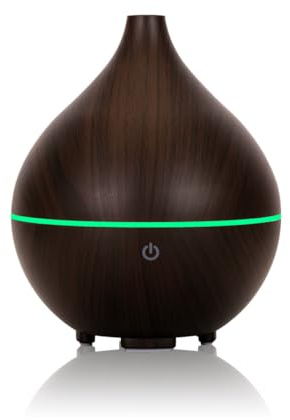 Humidificador - Difusor de Aromas Kumo - 160 ml - SYS Aromas | Difusor Ultrasónico con luz LED - Silencioso - Aromaterapia - Diseño Elegante y Minimalista para decorar y ambientar tu hogar