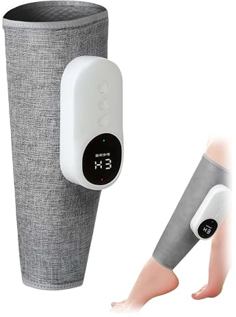Minasa 3-in-1 Massagegerät für schmerzfreie und vitale Beine,Müdigkeit in den Beinen zu lindern und Ihnen nach einem langen Arbeitstag neue Energie zu geben. (grau,1 x Massagegerät)