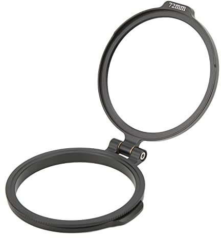 KIMISS Lens Filter Holder 52mm Adapter for Wide Angle & Zoom Lenses - Sturdy Aluminium Alloy,Quick Switch Convenience (72mm)