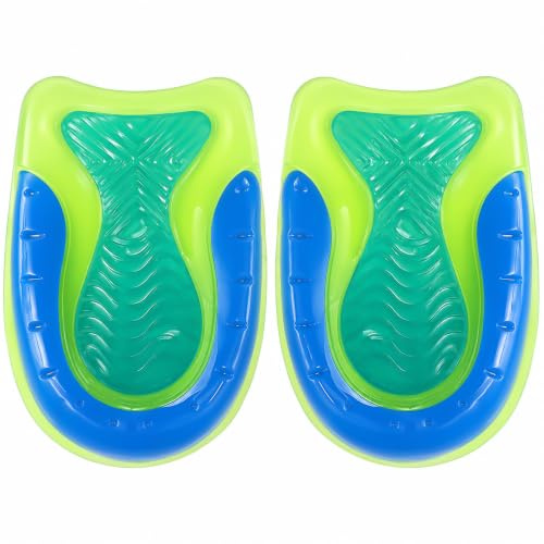 Kids Gel Heel Cups for Heel Pain, Plantar Fasciitis Cushion Pads, Size S