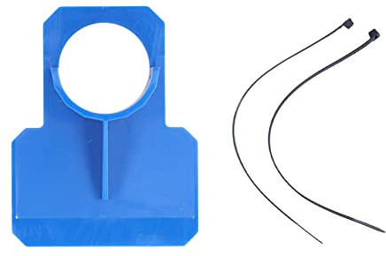 Support de tuyau de piscine ABS durable, installation facile, support de montage de tuyau d'eau, accessoires de piscine, conception légère et robuste pour piscines creusées hors