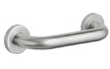 THIRARD - Barra Recta de Apoyo - Acero Inoxidable 304 - Longitud 200 mm - Ø 25 mm - Acabado Inox Cepillado - Ideal para Baño - Seguridad en el Espacio - Fácil de Instalar - Gris