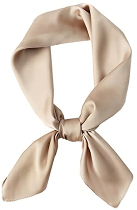 KOOYOL Damen Seidentuch Seide Leicht Seidenschal Bandana Halstuch Kopftuch Elegante Schal Tuch Geschenk für Frauen Einheitsgröße, D#