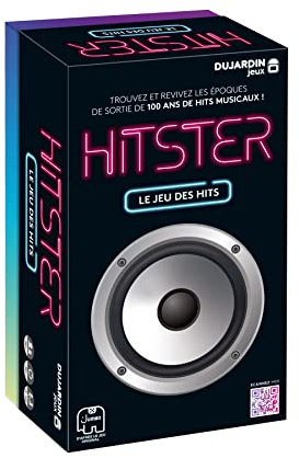 Hitster – Jeu de société et d’Ambiance – Jeu Adultes – Redécouvrez 100 Ans de Hits musicaux – A Jouer en Famille et Entre Amis – 2 à 10 Joueurs – Dès 16 Ans